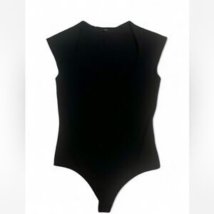 Express Black Sleeveless Bodysuit